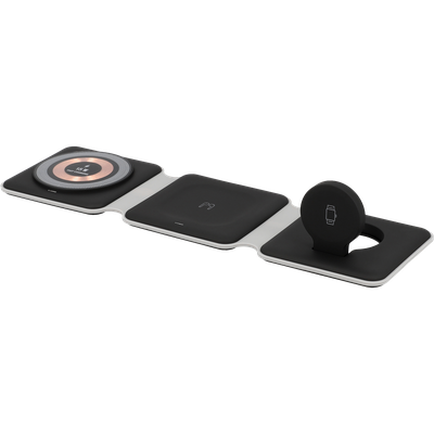 3 in 1 - Wireless Charger Foldable 15W - Black