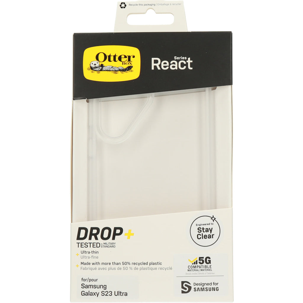 React Case Samsung Galaxy S23 Ultra Clear