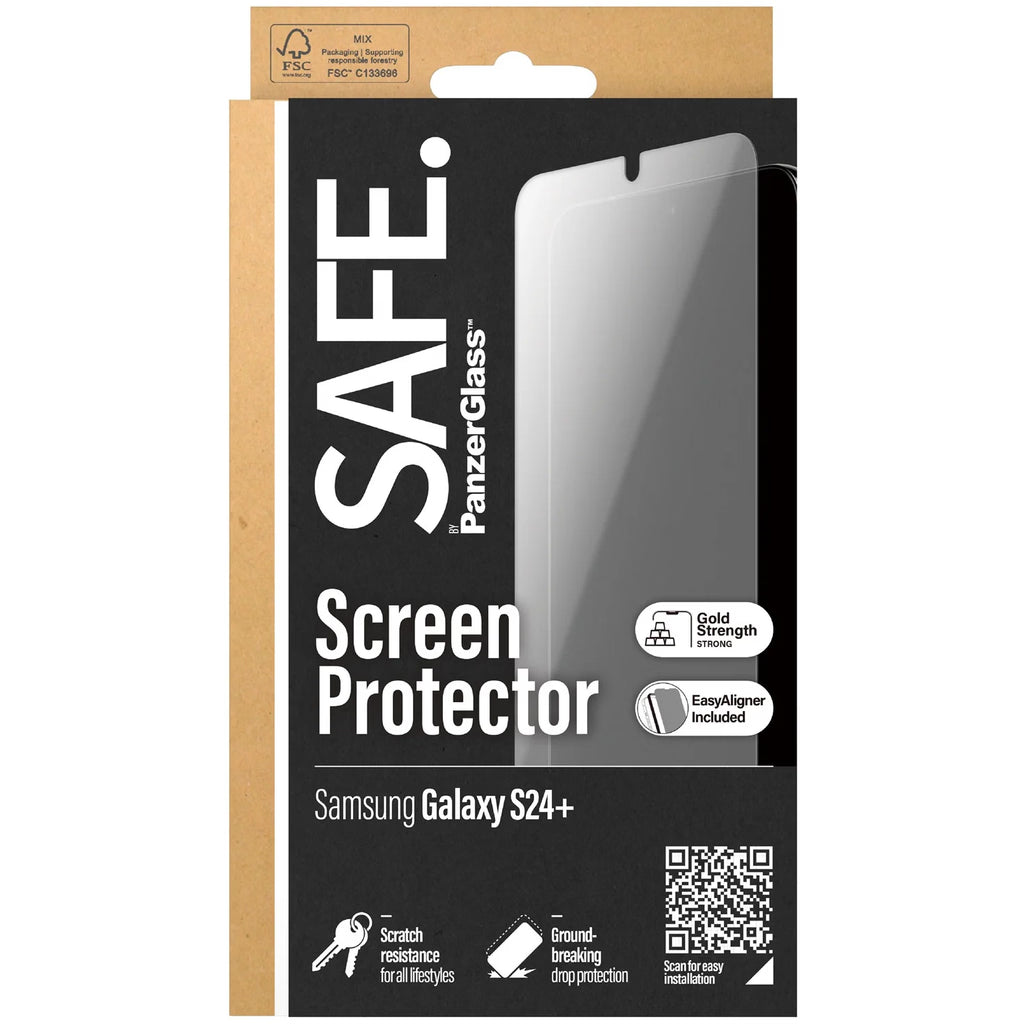 Screenprotector - Samsung Galaxy S24 Plus - Ultra-Wide-Fit