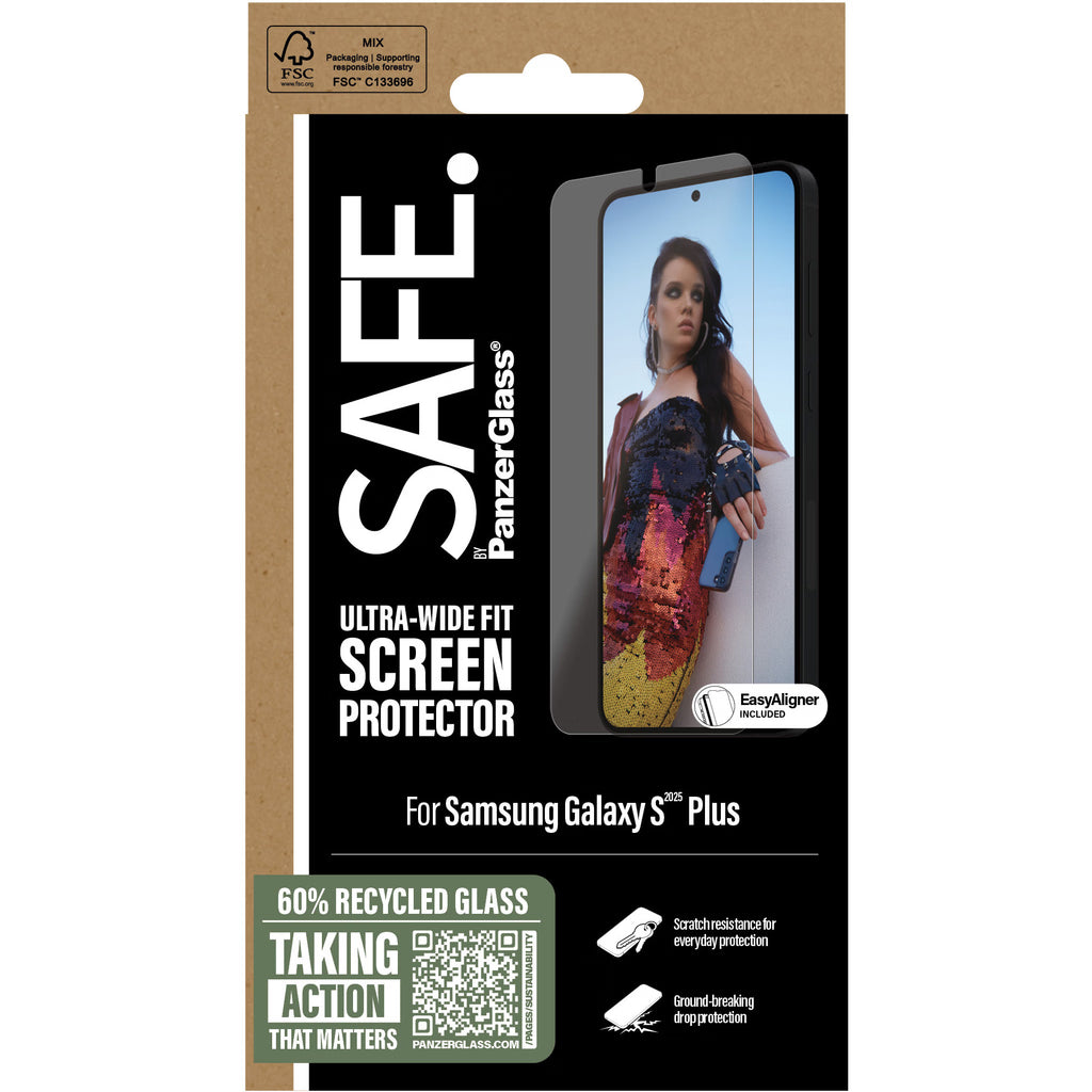 Screenprotector - Samsung Galaxy S25 Plus - Ultra-Wide-Fit