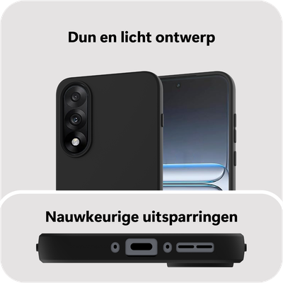 KickLite Case OnePlus - Zwart