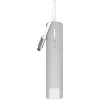 6in1 Pro USB-C 10Gbps Multiport Hub met 4K HDMI en Ethernet