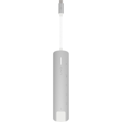 6in1 Pro USB-C 10Gbps Multiport Hub met 4K HDMI en Ethernet