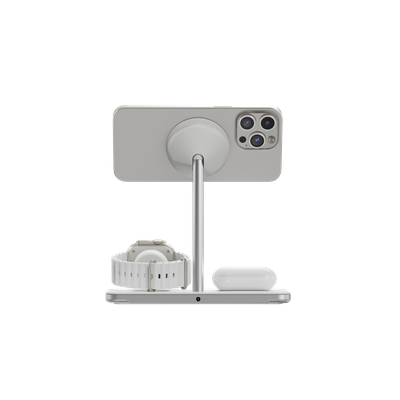LINQ Connects 3-in-1 Qi2 draadloze oplaadstandaard