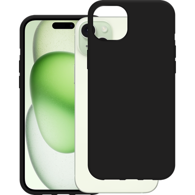 iPhone 15 Plus - Soft TPU Case - Black