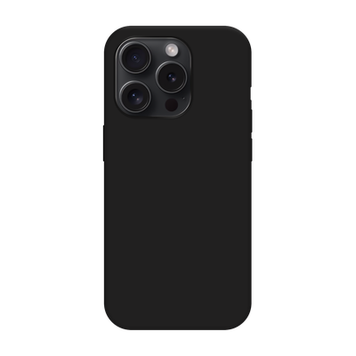 iPhone 15 Pro Max - Soft TPU Case - Black